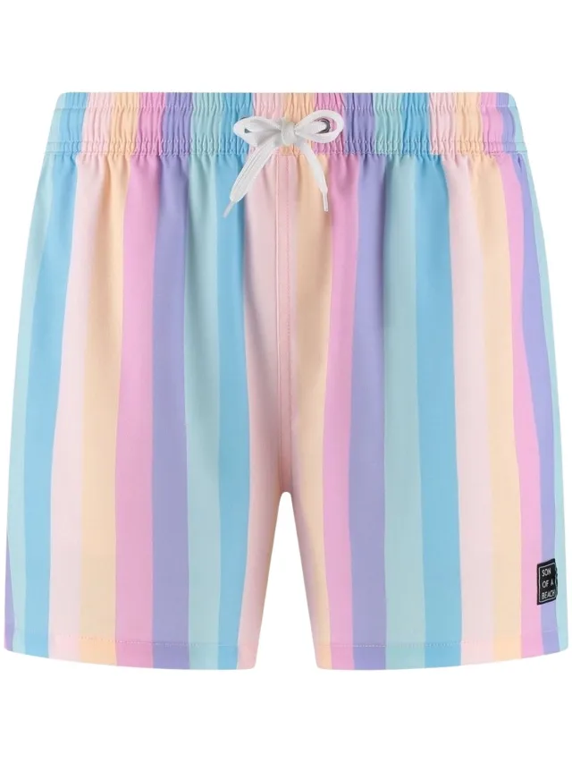 Son of a Beach Rainbow Heren Zwembroek - Meerkleurig