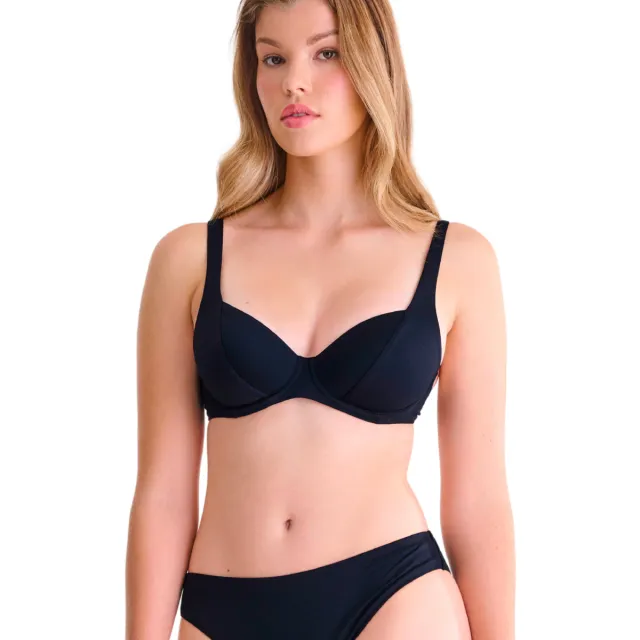 Lisca Portofino badpak met beugels zwart