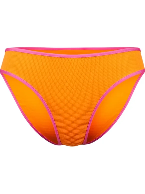 Seafolly Women's Beach Bound High Leg Pant - Bikinibroekje, oranje
