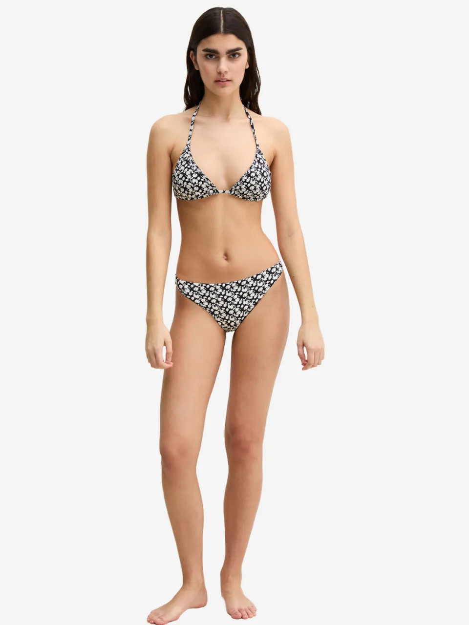 Marc O'Polo Vrouwen Bikini broekjes Millefleur Zwart