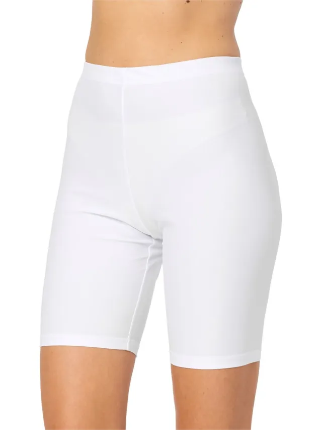 Bellivalini Dames Zwembroek - Bikinibroekje - Elastische tailleband - Polyamide & Elastaan – Wit – XS - BLV-BLV50-285-SWLE