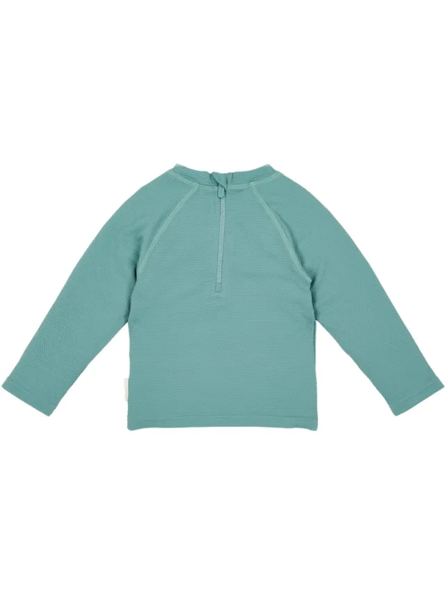 Little Dutch Zwemshirt Lange Mouwen - Ocean Green - 86/92 Groen
