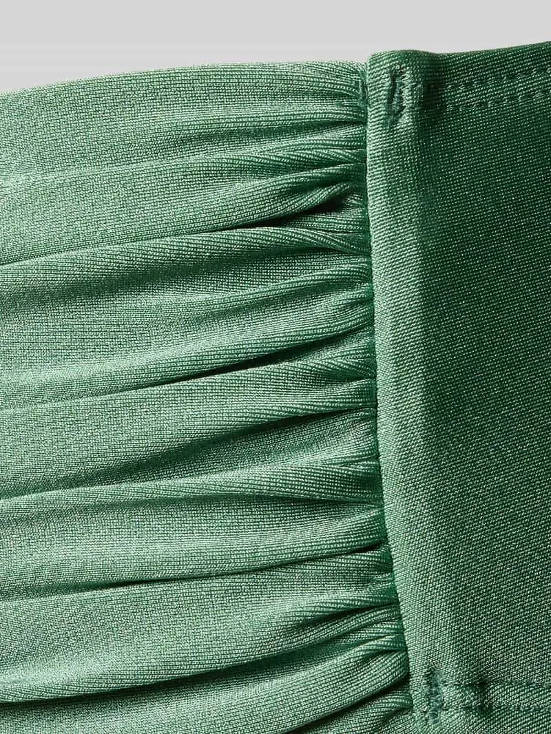 Barts Mid Waist bikinibroekje met plooien model 'ISLA' rietgroen, foto 3