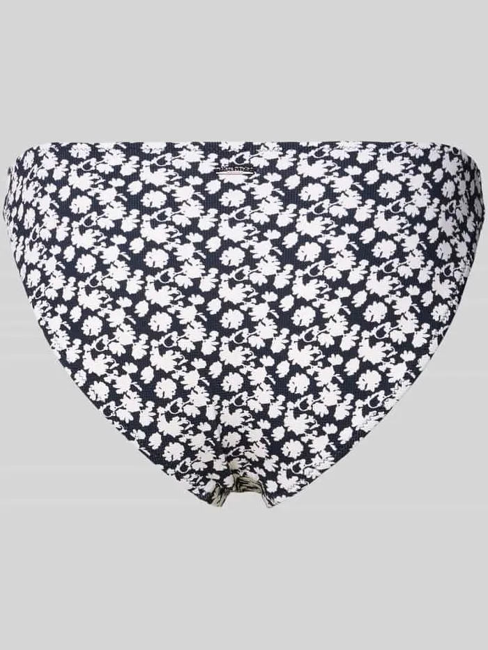 Marc O'Polo Bikinibroekje met gebloemd all-over motief donkerblauw, foto 2