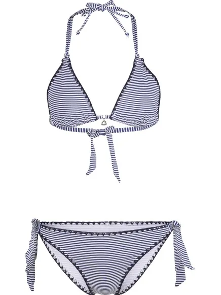banana moon Nucodimka Sunsummer bikini gestreept Grijs