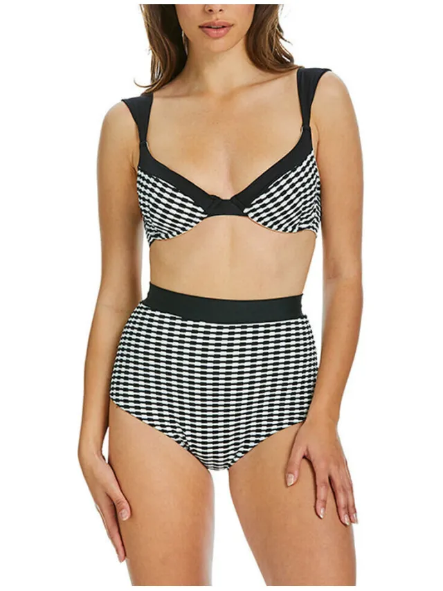 Sapph Eva niet-voorgevormd bikinitopje blauw Zwart