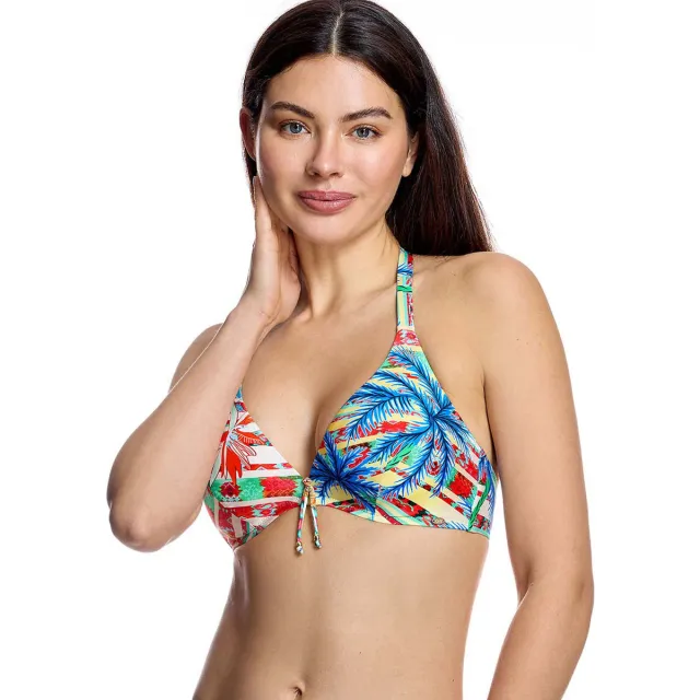 Ory triangel bikinitop veelkleurig