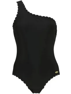 Damella Alyssa Wavy badpak Zwart,Groen