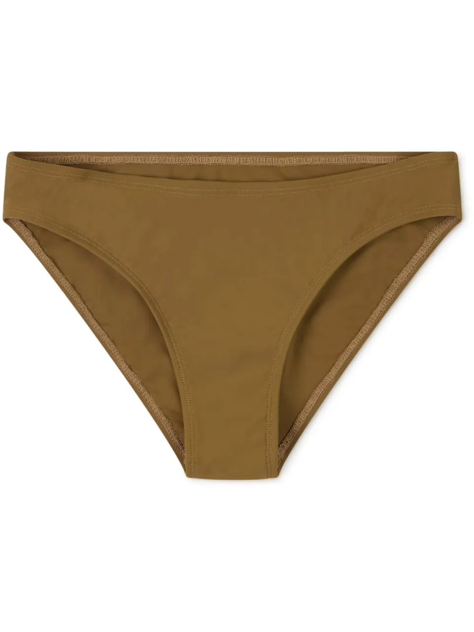 MATONA dames vegan Bikinibroekje Briefs Mosgroen lichtbruin, foto 2