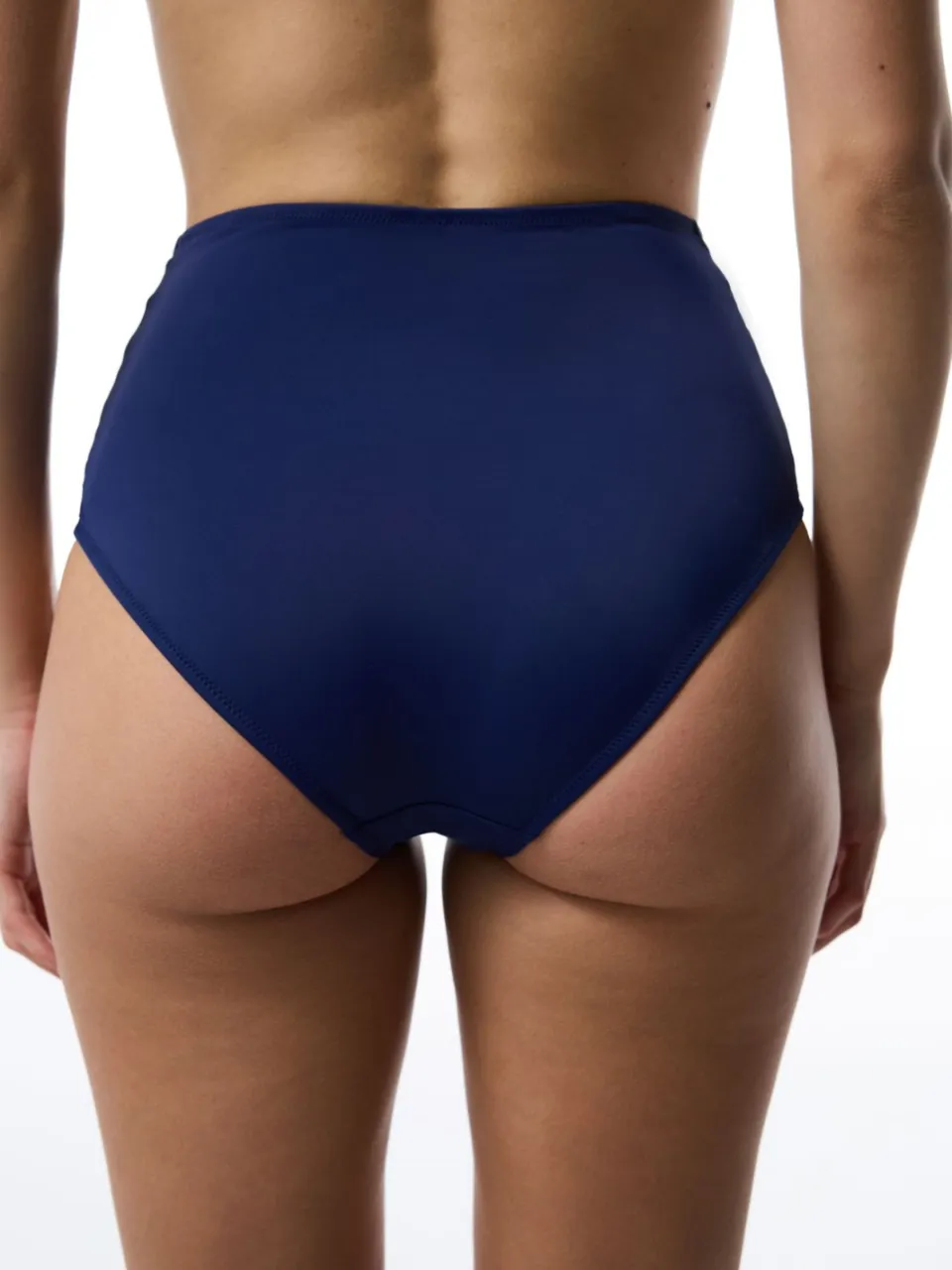 Penti Hoogzwaist Cut-Out Bikini Shorts marineblauw, foto 2