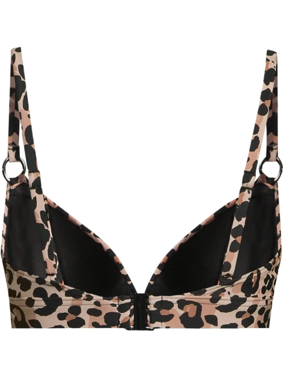 BEACHWAVE voorgevormde beugel bikinitop beige/zwart, foto 3