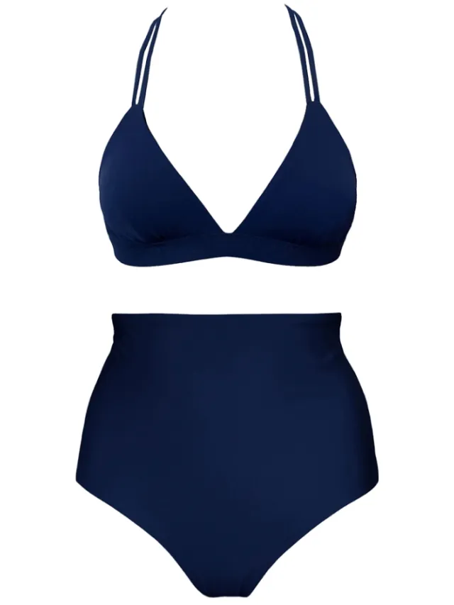 Anekdot dames vegan Bikiniset Core En Core High Navy Extra donkerblauw