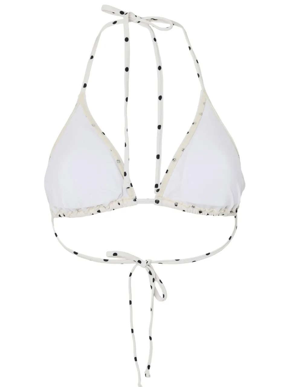 Pieces PCBAOMI triangel bikinitop wit, foto 3