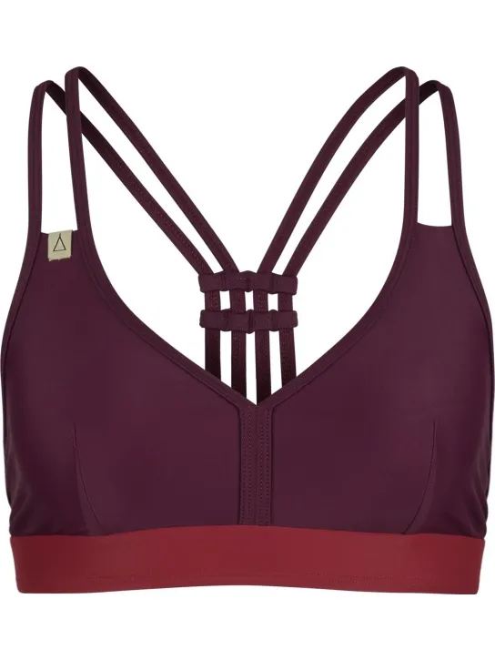 Inaska Women's Top Wild - Bikinitop, purper