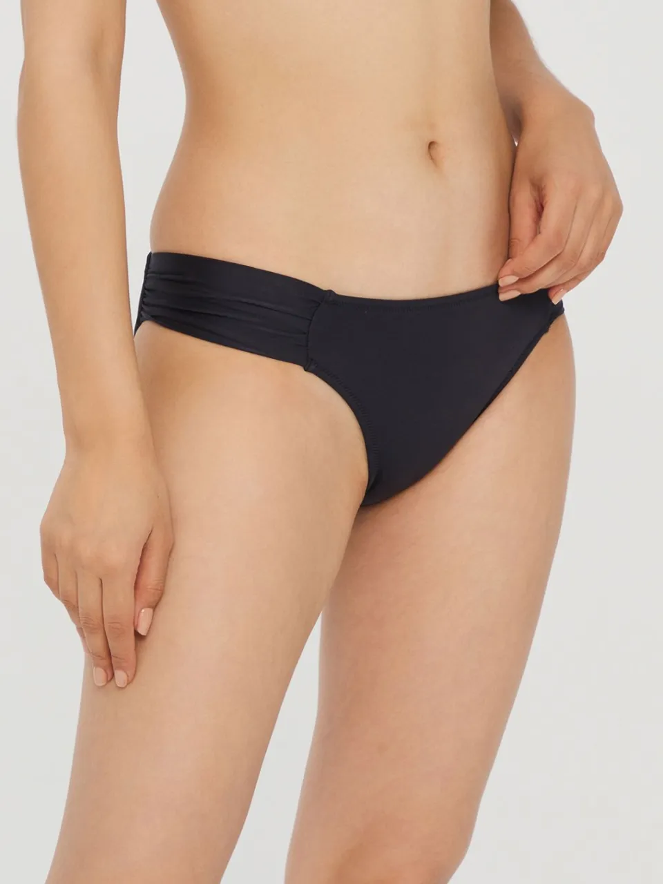Penti Midden-dij Solid Hipster Bikini Onderdeel zwart, foto 2