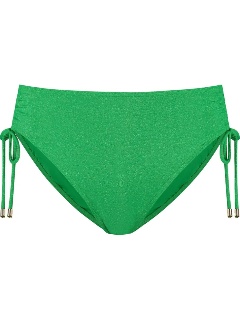 Cyell high waist bikinibroekje met lurex groen, foto 2