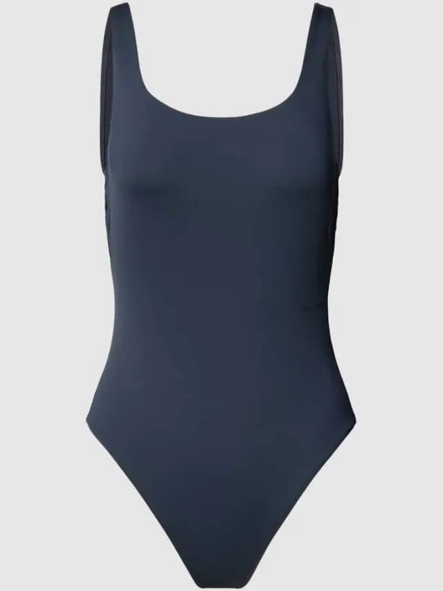 Marc O'Polo Badpak met diep rugdecolleté Marineblauw