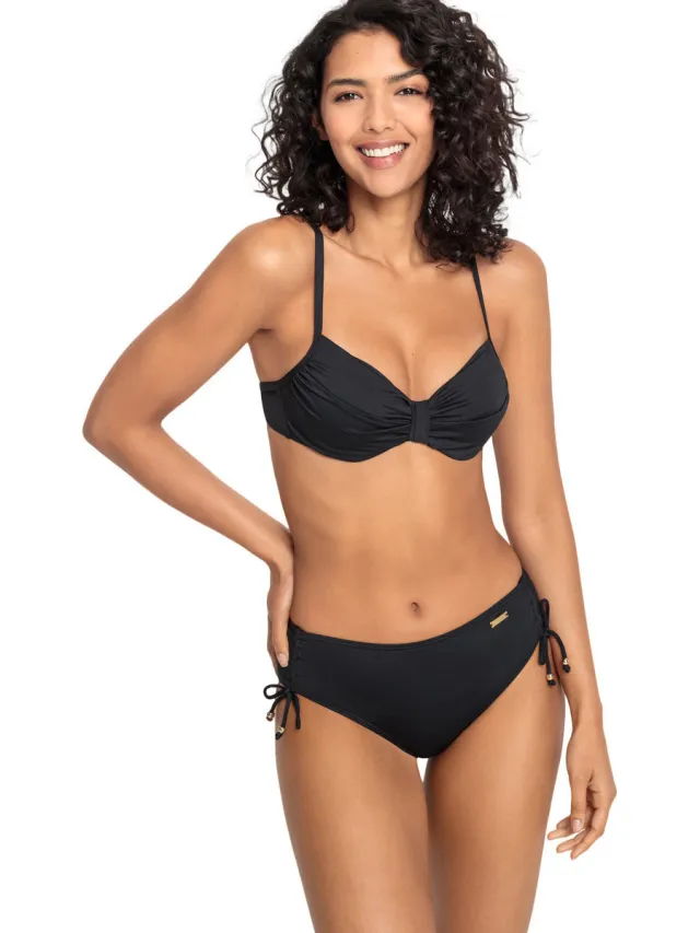 Lascana Simple bikini met beugels zwart