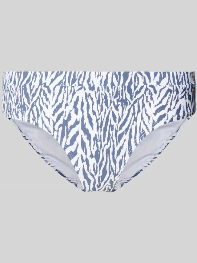 Barts Bikinibroekje in allover-look model 'Nerissa' Blauw