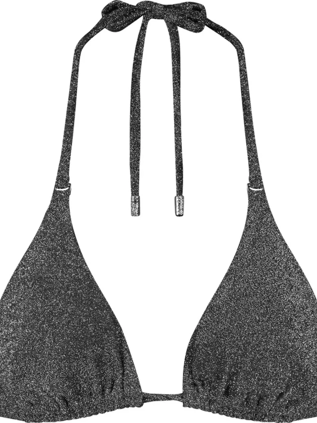 Beachlife Sea Glitter Dames Bikinitopje Zilver