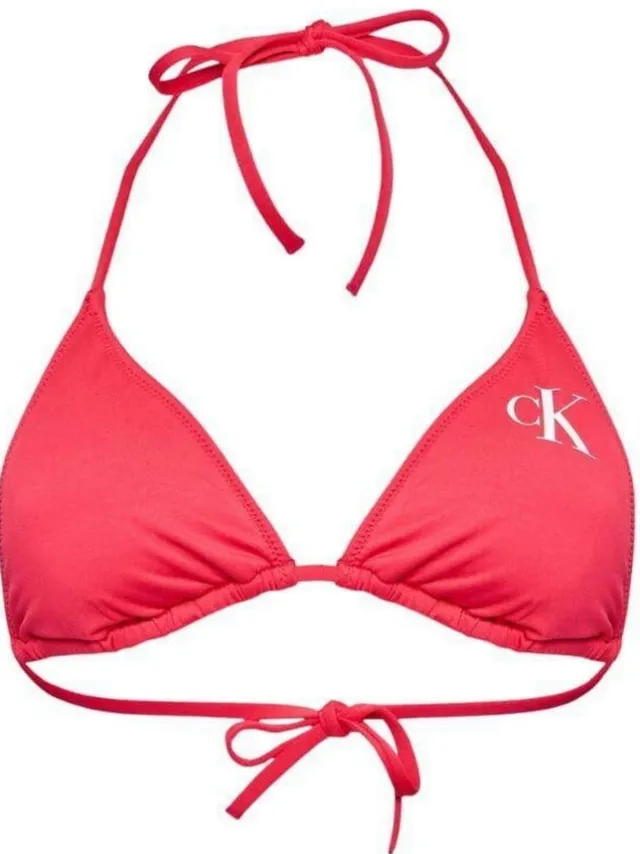Calvin Klein Dames/Dames Logo Bikinitop (Roze), foto 2