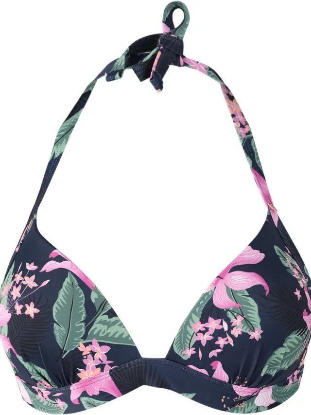 Brunotti Lisselot-Tropicana Women Bikini Top | Indigo Blue - 36