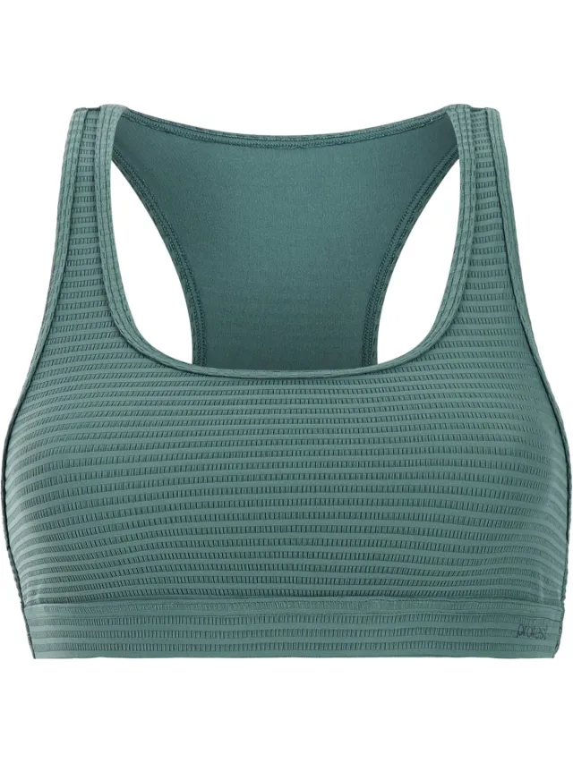 Protest MIXEagert - Bralette bikini top Dames - Uitneembare vulling Laurel Green