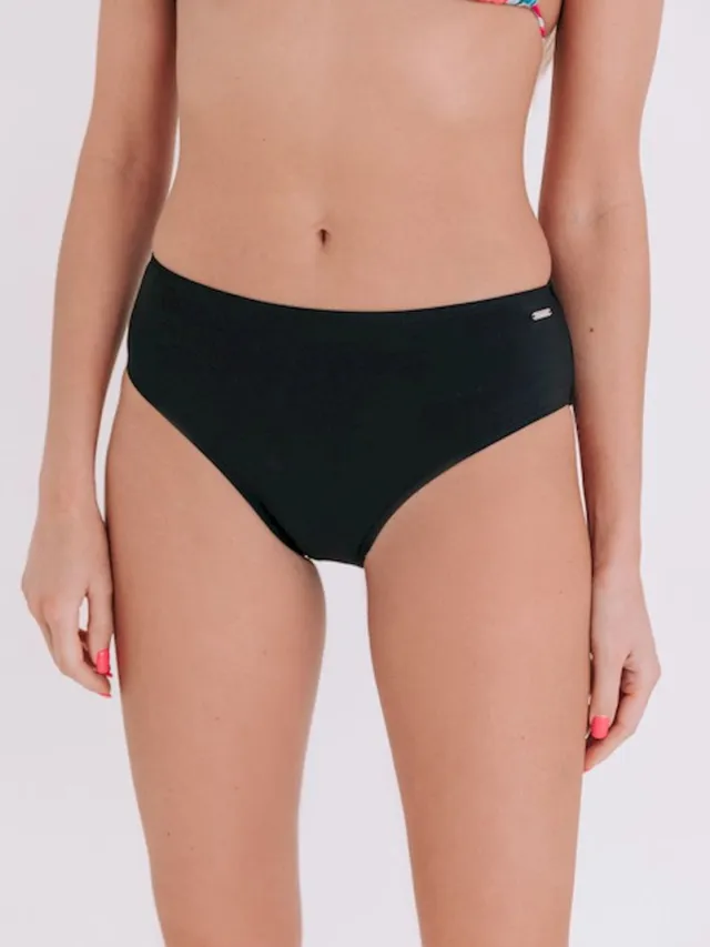 Bomain Ladies Brief Hipster - Bikini broek dames - Zwart, wit