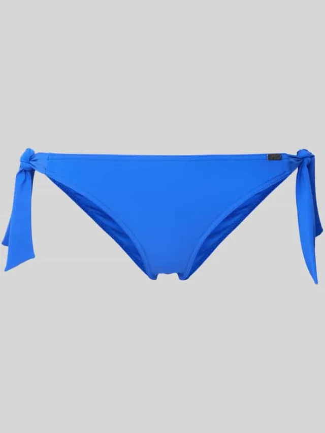 banana moon Bikinibroekje met vetersluiting aan de zijkant model 'MENDA SPRING' Koningsblauw