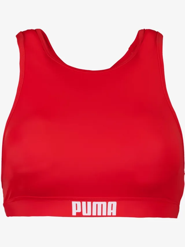 Puma ACCESSOIRES - racerback swim top - Bikini top dames - Rood