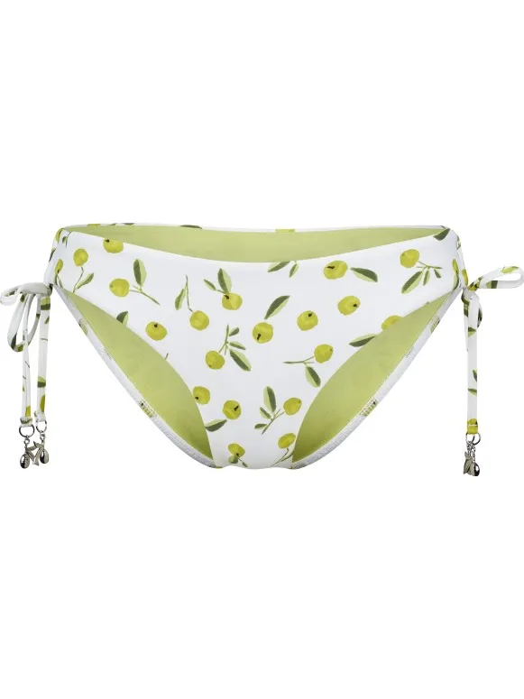 Seafolly Women's Summercrush Loop Tie Side Pants - Bikinibroekje, wit