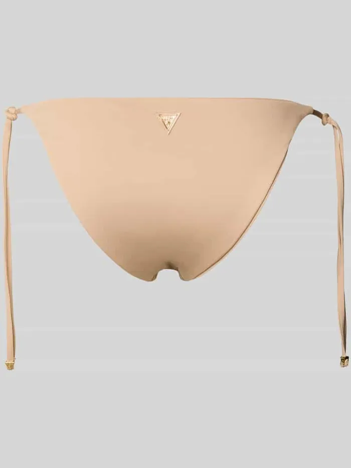 Guess Bikinibroekje met vetersluiting aan de zijkant model 'ZOE' beige, foto 2