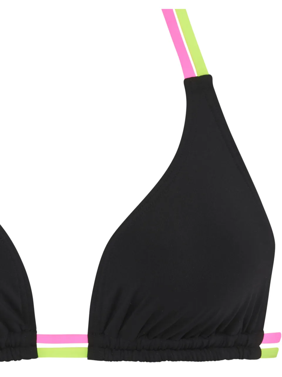 triangelbikinitop zwart, foto 3