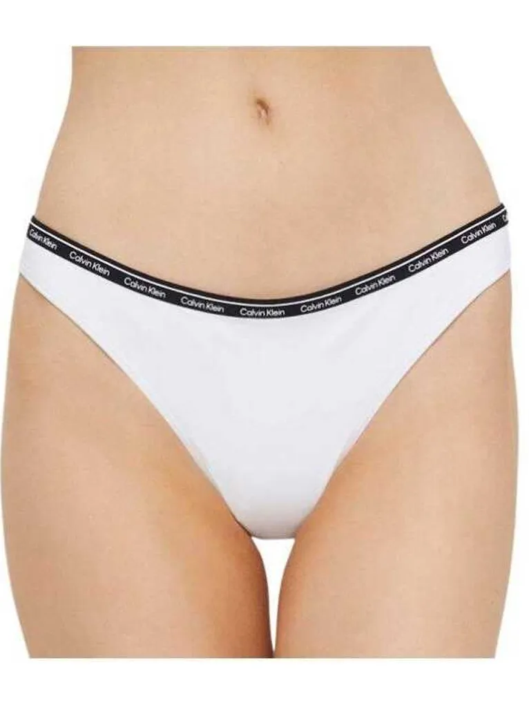 Calvin Klein Dames/Dames Effen Bikinibroekje (Wit)