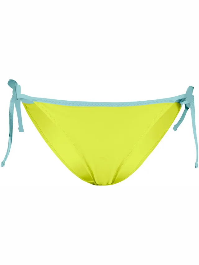 Puma Side Tie Bikinibroekje Geel L Vrouw Mint / Lemon Yellow