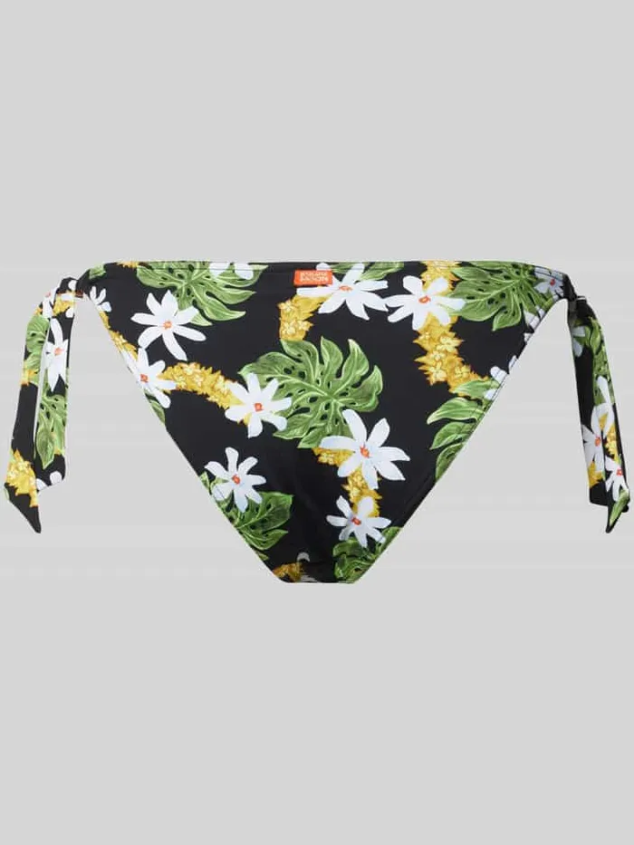 banana moon Bikinibroekje met strikdetail, model 'DASIA' zwart, foto 2