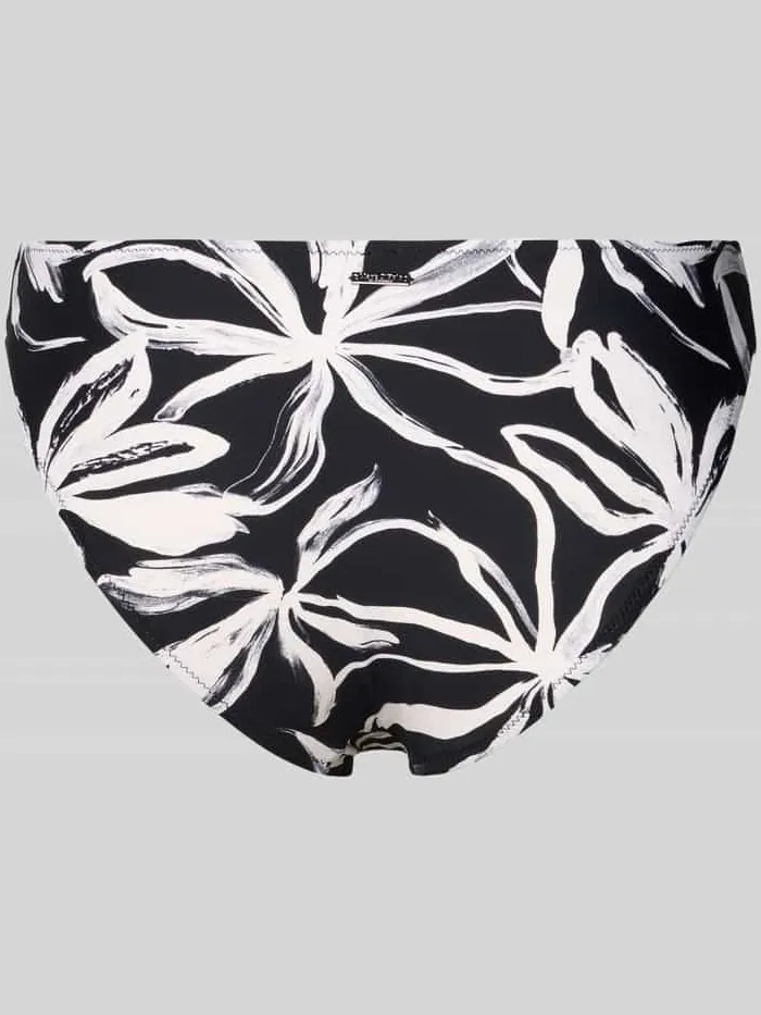 Marc O'Polo Bikinibroekje met all-over bloemenmotief zwart, foto 2
