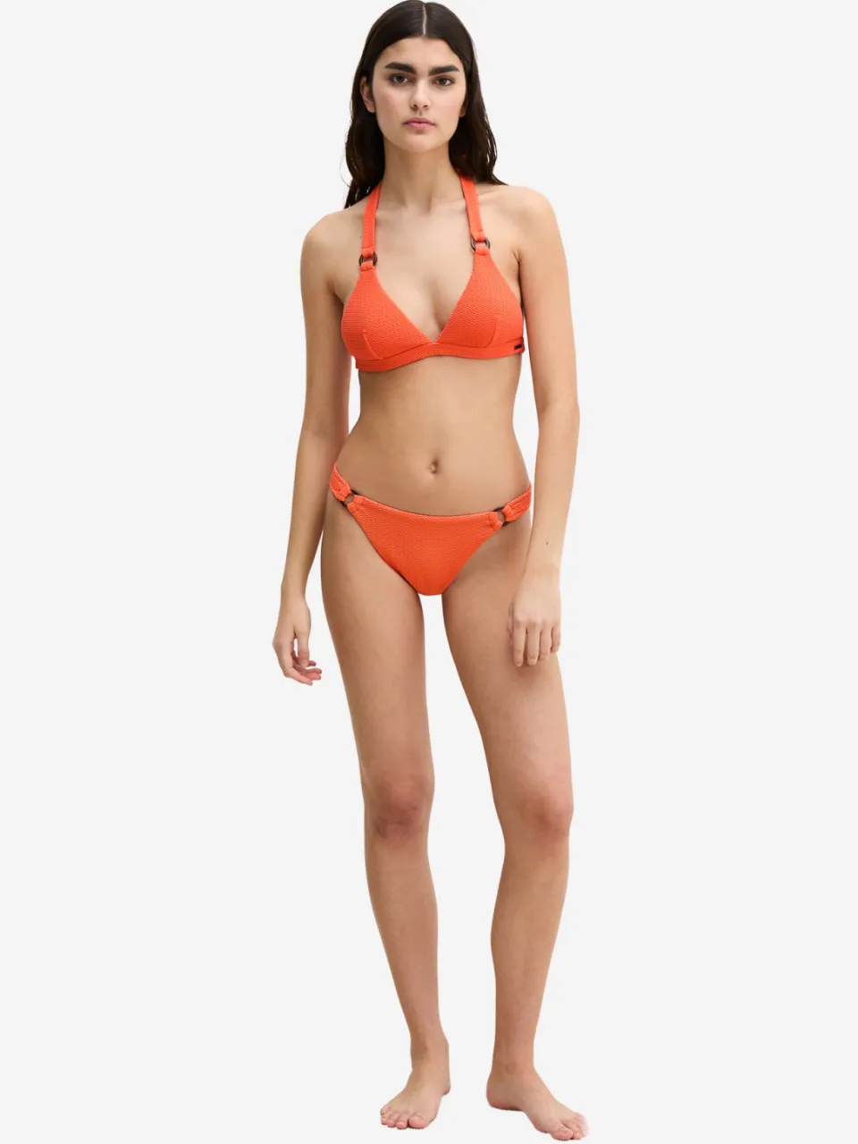 Marc O'Polo Vrouwen Bikini broekjes Firecracker Floral Oranje