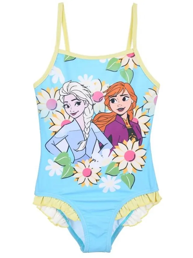 Disney Frozen Badpak - Anna & Elsa - Turquoise