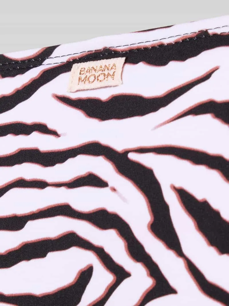 banana moon Bikinibroekje in all-over look model 'RENA WILDJUNGLE' zwart, foto 3