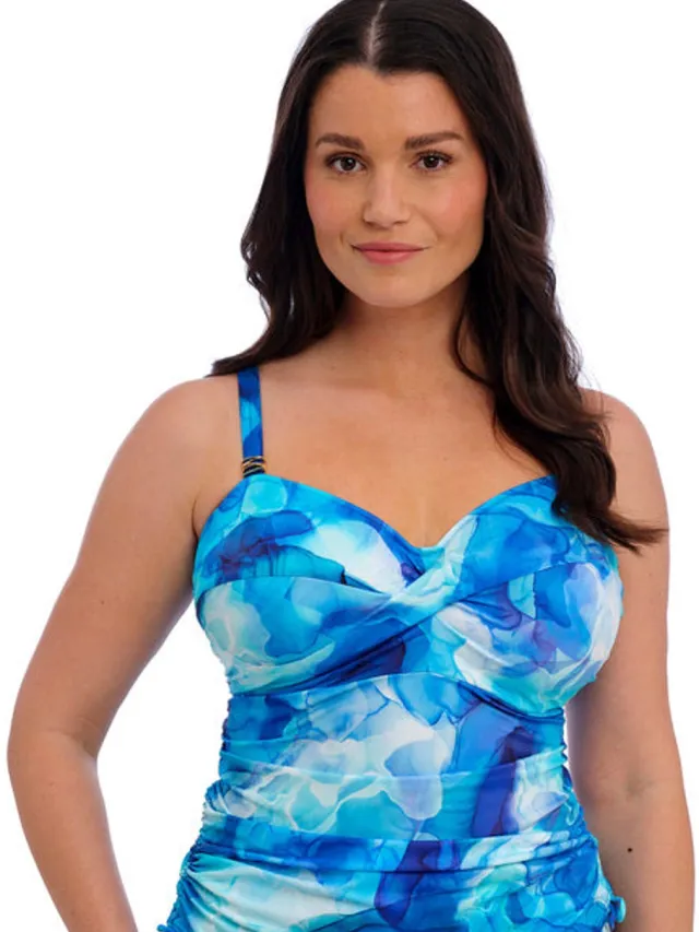 Fantasie Saunton Sands Tankini FS506054 Blauw Malediven - maat EU 80I / FR