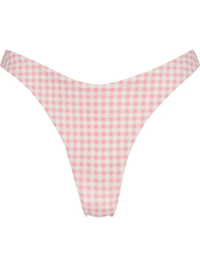 Hunkemöller Dames Badmode High leg bikinibroekjeSeychelles - Roze