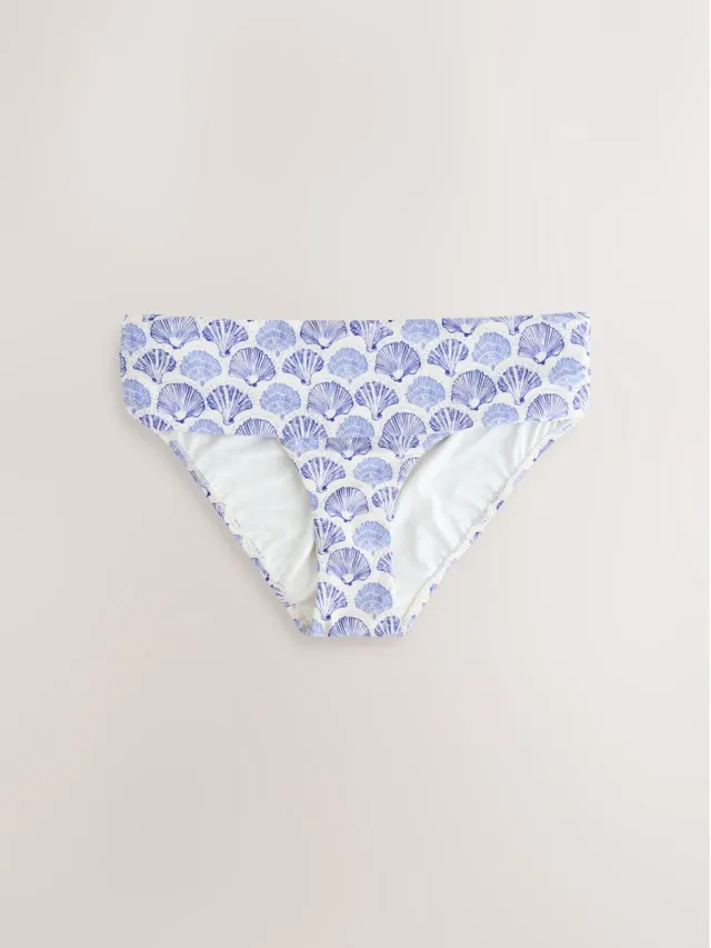 Next Dames - Bikini broekje met print - Crème