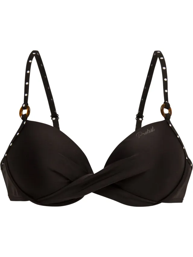 Protest MM BAKAS CCUP – Beugelbikinitop Dames True Black