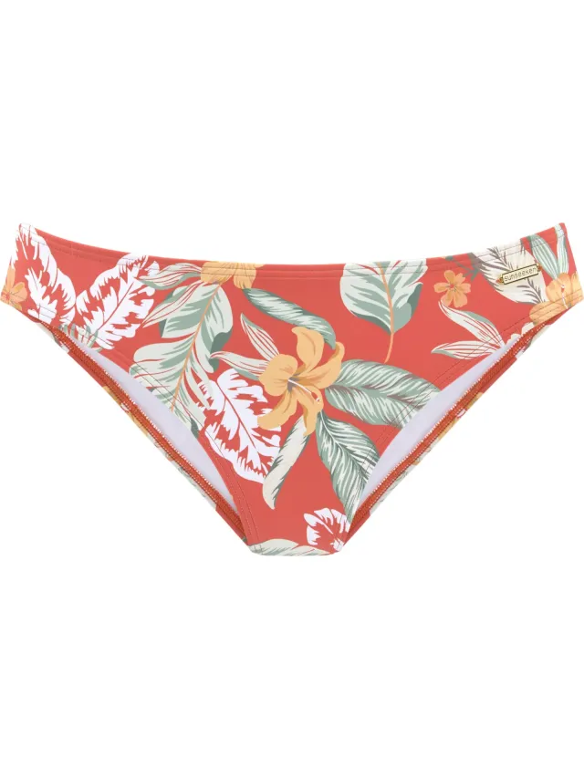 Bikinibroekje roestrood bedrukt, foto 2