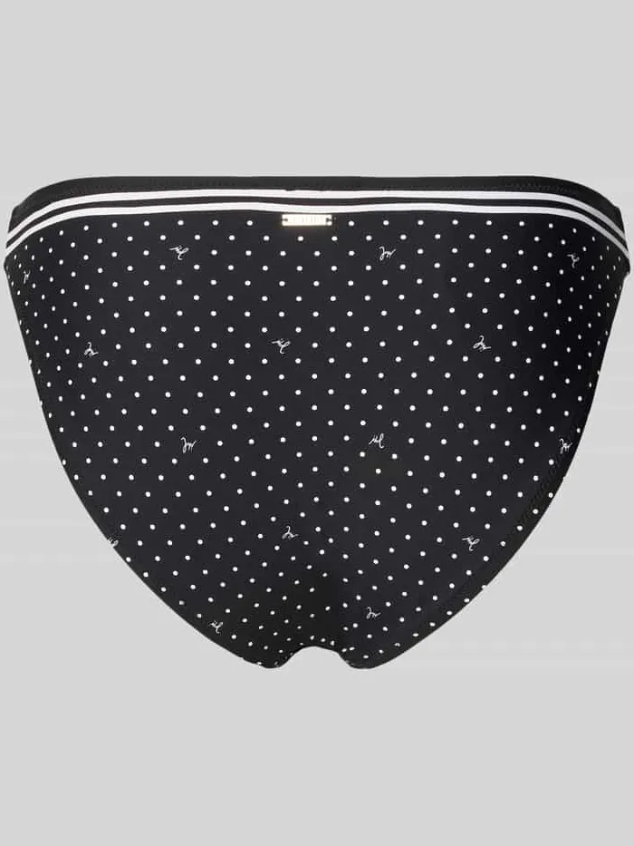 Joop! Bikinibroekje in all-over look model 'Brismar Beach' zwart, foto 2