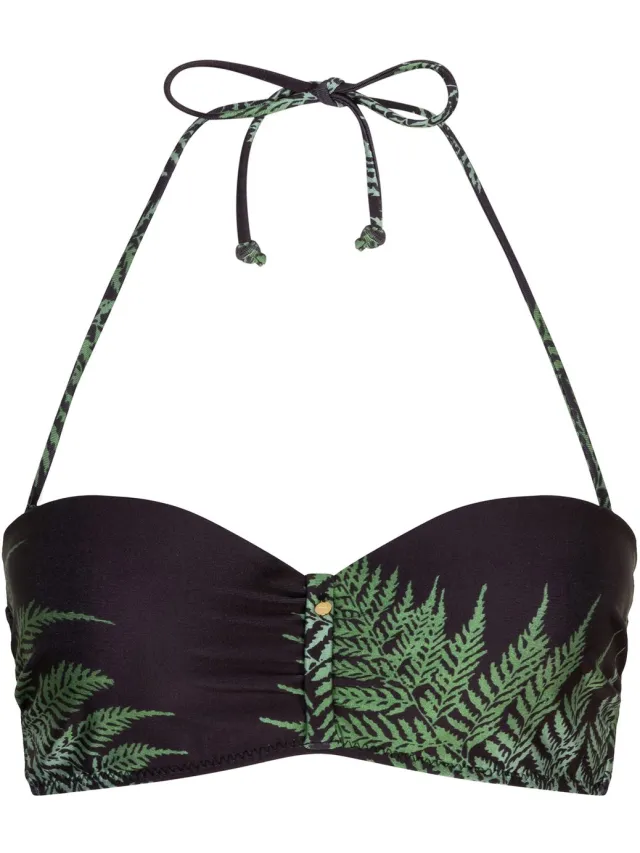 Chic by Lirette Bandeau bikini top Boquete - Zwart - 40
