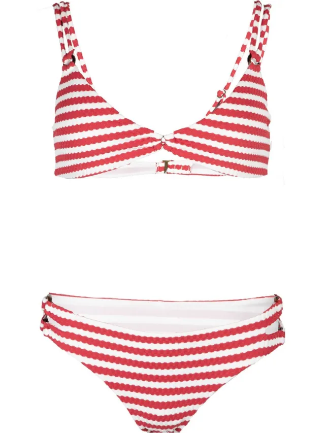 O'Neill voorgevormde triangel bikini set O'Riginals rood/wit