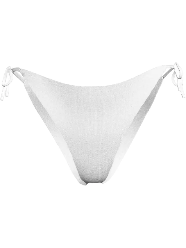 Nike Tri-string-bikinibroekjes voor dames (Wit)