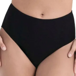 Anita Style Essential highwaist bikinibroekje zwart Zwart,Blauw